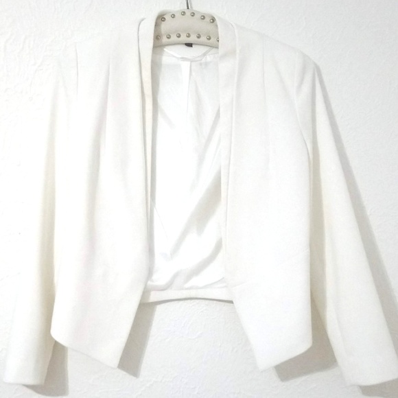 topshop white jacket